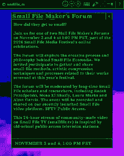 2026 Small File Maker's Forum - Day 2
